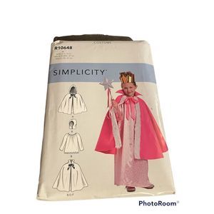 NWT Simplicity costume sewing pattern